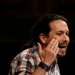 El secretario general de Podemos, Pablo Iglesias