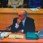 Rodrigo Rato, durante el juicio