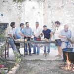 Aceitunas que crecen gracias a los cuernos de las vacas