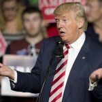 El candidato republicano a la Presidencia de EE UU, Donald Trump
