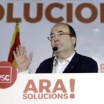 El primer secretario del PSC, Miquel Iceta. Efe