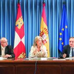 Comisión de asistencia a la delegada del Gobierno, María José Salgueiro