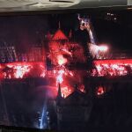 Imagen tomada por un dron de la policía francesa distribuida en Twitter por Alexandre Fremont (@alex_fremont)