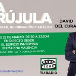 David del Cura y su equipo harán “La Brújula” esta noche en Valencia