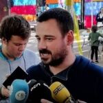 El secretariado nacional de la CUP Lluc Salellas
