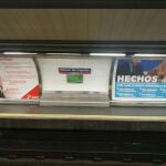 «Pique» entre PP y Cs a un Metro de distancia