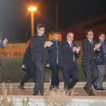 Los ex consejeros de la Generalitat Romeva, Mundó, Rull y Turrull