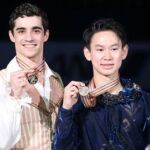 Javier Fernández y Denis Ten