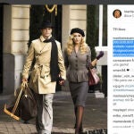 Marta Sánchez y Carlos Baute, en la foto compartida por la artista en Instagram