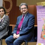 La ministra de Sanidad, Servicios Sociales e Igualdad, Dolors Montserrat, estuvo acompañada por el delegado del Gobierno en Cataluña Enric Millo