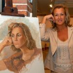 La impulsora de la exposición Alicia Viladomat Martínez-Valderrama