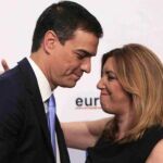 Pedro Sánchez y Susana Díaz en un acto el pasado mes de junio en Sevilla.