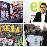 Los «héroes» a los que Podemos lleva por bandera