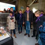 Ángel Ibáñez, García Tejerina, Isabel Blanco, Mercedes Martín y José Luis Vázquez visitan la exposición