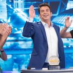 Àngel Llácer, Arturo Valls y «El monaguillo», en una entrega de «Me resbala»