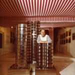 El artista en El Almacén, un centro artístico que inauguró en 1974