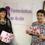 Tania Herrero y Vicenta García llevan la ONG Farmacéuticos en Acción en Segovia