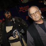 Gil Parrondo en unaimagen de archivo en la presentación del libro sobre la película del «El Cid», el 27 de diciembre de 2011