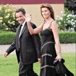 El matrimonio, cuando todavía había una buena relación entre ellos y parecían la pareja perfecta
