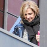 La Infanta Cristina está pendiente de la decisión de la Audiencia Provincial de Palma sobre su imputación
