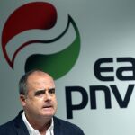 El presidente del PNV de Gipuzkoa, Joseba Egibar