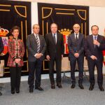 Juan Vicente Herrera, Ramiro Ruiz Medrano, Agustín Sánchez de Vega, Mario Amilivia, María José de la Fuente, Óscar Reguera y Carlos Eduardo Chavez, tras la toma de posesión