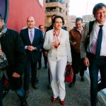 La ministra Valerio junto a Luis Rey, Jesús Manuel Alonso y Carlos Martínez