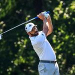 El golfista español Sergio García golpea una bola durante el torneo «The Players» que se disputa en Ponte Vedra Beach, Florida / Efe