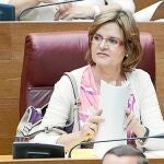 La diputada popular, Alicia de Miguel en Les Corts