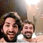 Ricky Rubio colgó en sus redes sociales esta imagen con Sergi Llull