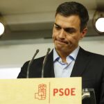 El secretario general del PSOE, Pedro Sánchez