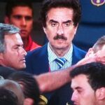Francesc Satorra, al fondo, se retira