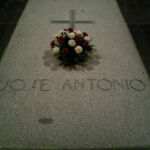 La que ha sido tumba de José Antonio Primo de Rivera hasta hoy