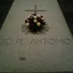 La que ha sido tumba de José Antonio Primo de Rivera hasta hoy
