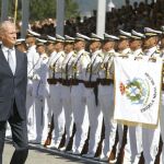 Morenes pasa revista al Batallón de Alumnos.