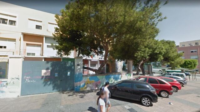 Imagen del colegio público La Chanca, en Almería