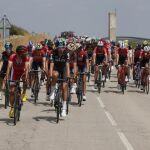 El pelotón ciclista