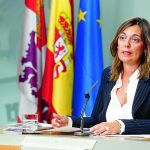 La consejera de Agricultura y Ganadería y portavoz de la Junta de Castilla y León, Milagros Marcos.