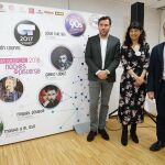 Óscar Puente, Ana Redondo y Juan José Rodríguez en la presentación