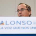 El candidato del PP a lehendakari, Alfonso Alonso, ha participado en un acto de precampaña de las elecciones vascas del 25 de septiembre