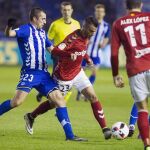 3-0. Sobrino brilla en un Alavés que golea a un Nástic con diez