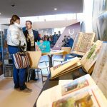 Expositor de Ediciones Moleiro en la Bienal de Restauración y Gestión del Patrimonio de Valladolid.