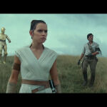 Daisy Ridley, como Rey, y John Boyega en el papel de Finn