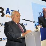 Manuel Contreras Ramos, durante la entrega