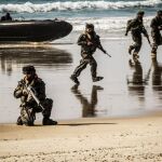 Maniobras militares españolas.