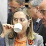 La ministra de Fomento, Ana Pastor, y el de Economía, Luis de Guindos, abordaron las recomendaciones de la CE con sus homólogos Siim Kallas y Olli Rehn