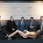 Un momento de la inauguración de la muestra, ayer en el Metropol Parasol