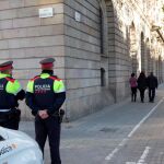 Vigilancia en las calles de Barcelona/Efe