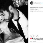 Una de las fotos de su boda con Liam Hemsworth que Miley Cyrus ha compartido en Instagram