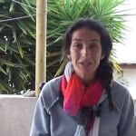 Patricia Ramírez, en un momento del vídeo compartido hoy
